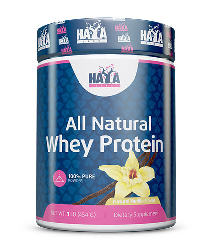 100% Pure All Natural Whey Protein / Vanilla - 0,454 kg
