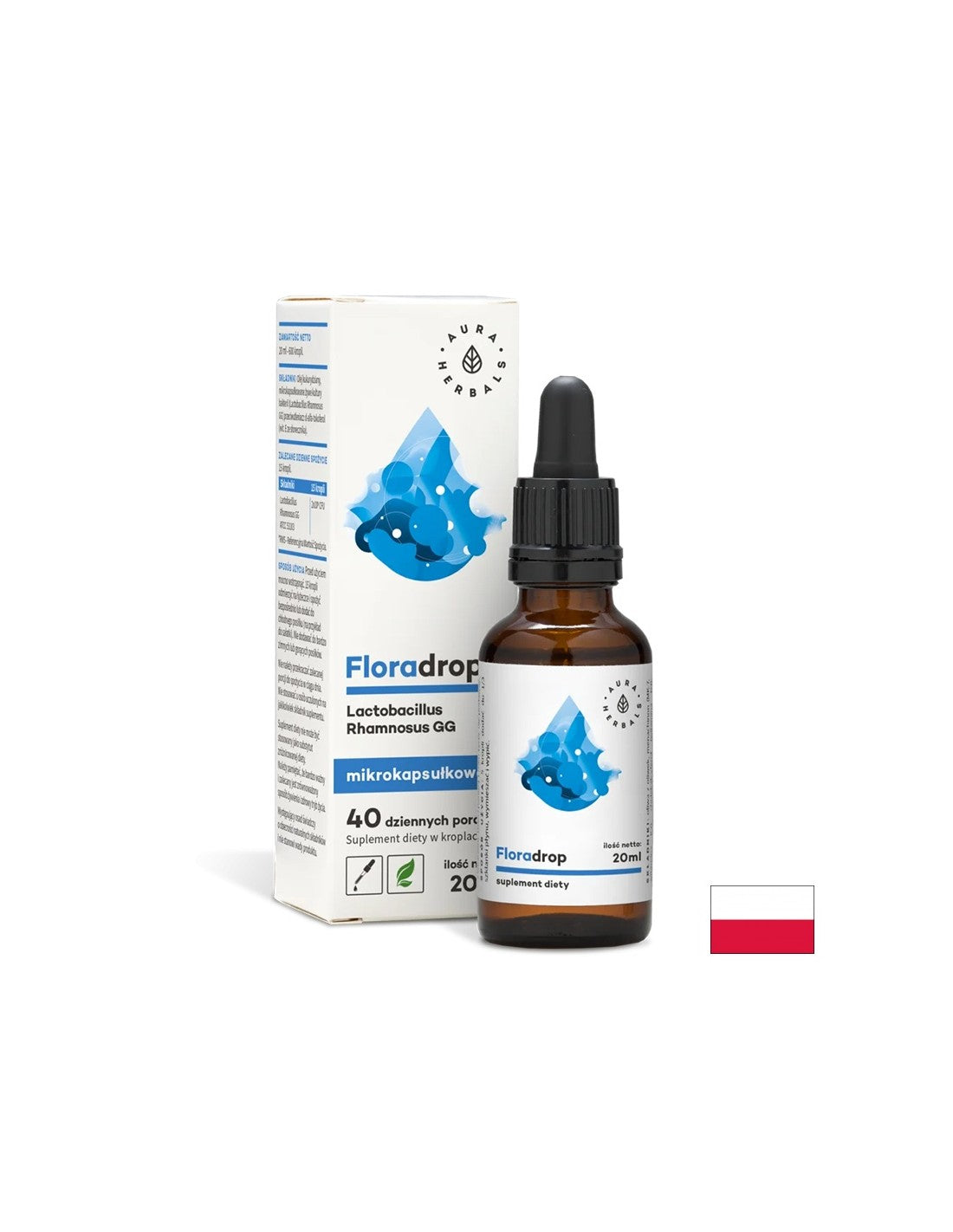Floramarp (probiotesch fällt 2 Milliarde aktiv Probiotik), 20 ml Aura Kraider