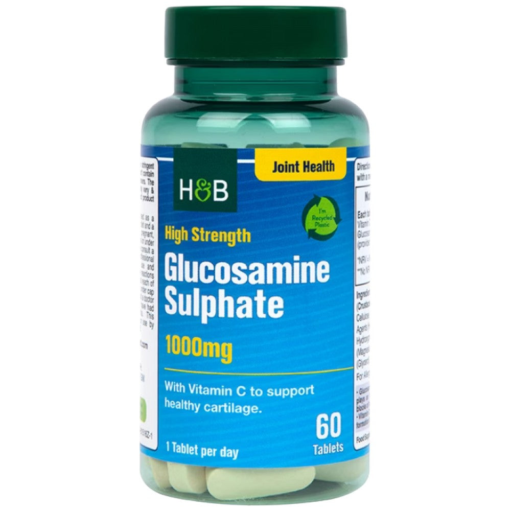 Sulfato de glucosamina 1000 mg - 60 comprimidos