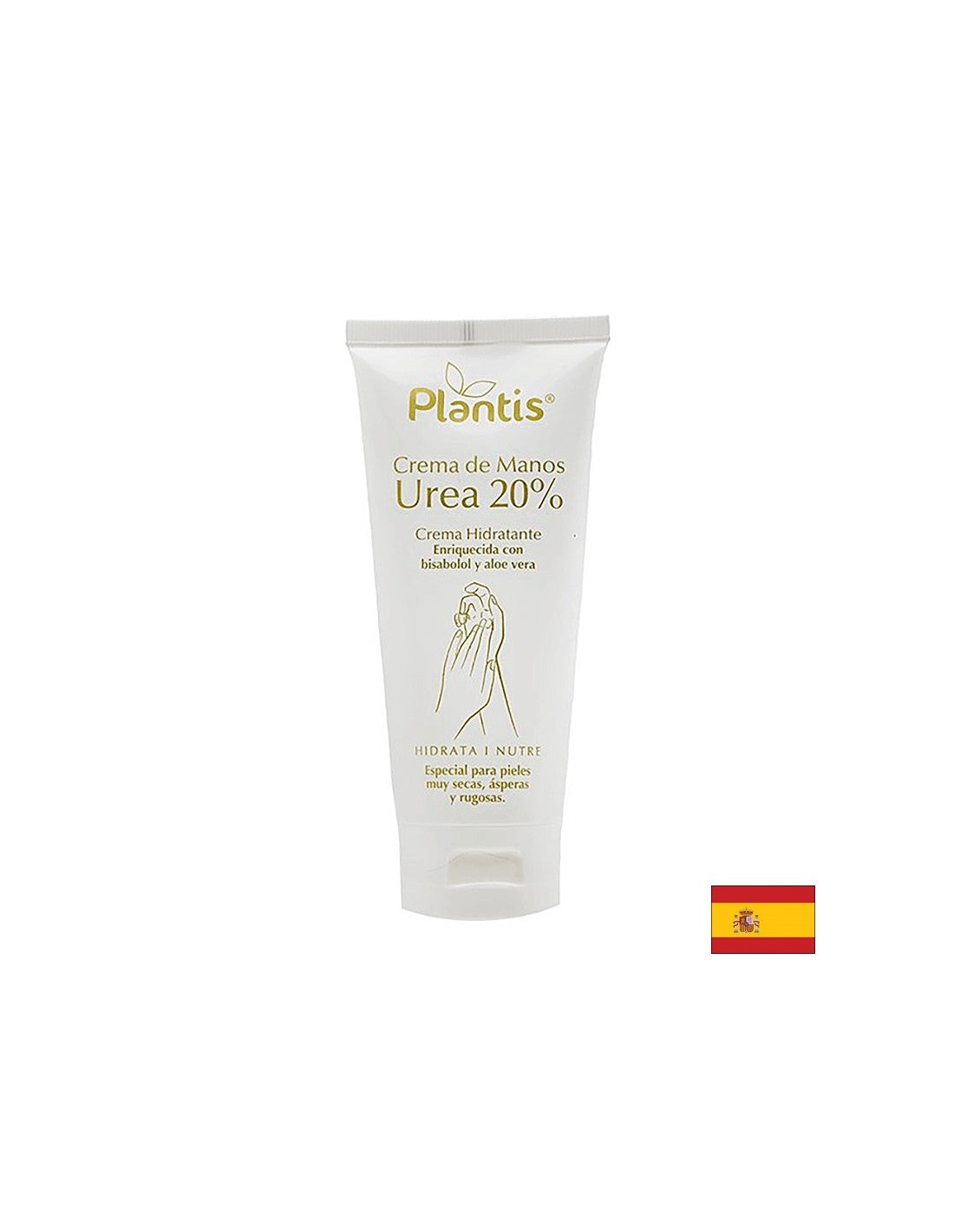 Crema de mano hidratante con aloe vera y urea 20%, 100 ml
