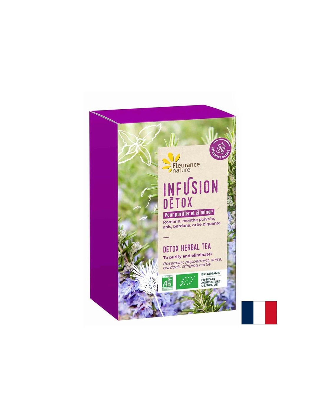 Detox tea, BIO, 20 filter bags