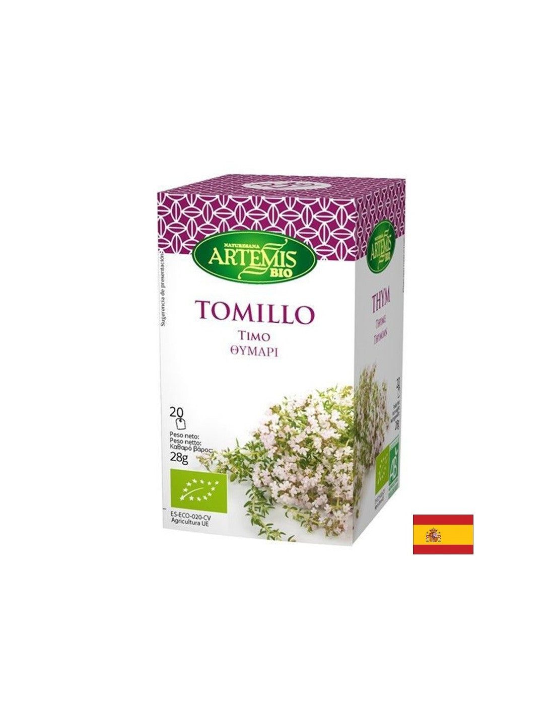Theetijmbio, 20 filtertassen