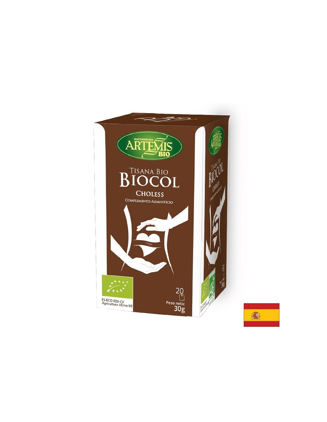 Čaj pro normalizaci úrovně cholesterolu bio, 20 filtračních sáčků Herbes del Moli