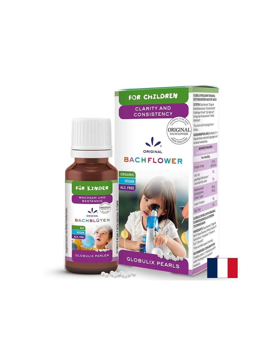 Children's globules of Dr. Bach Focus, 20 g Lemon Pharma