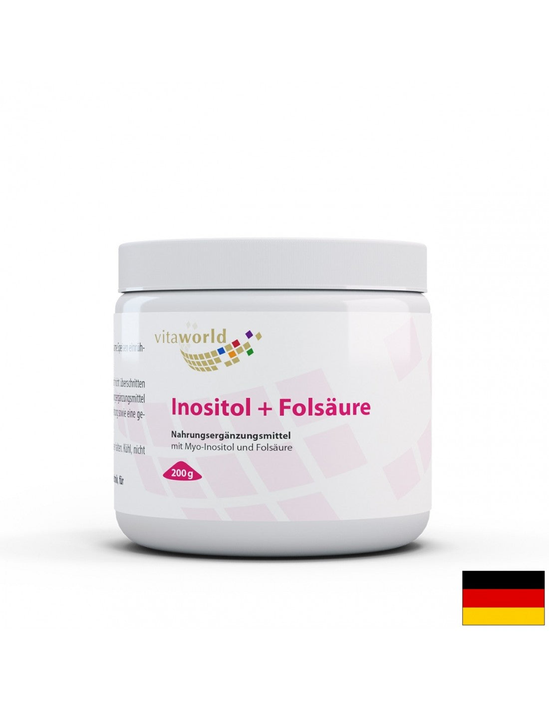 Myo Inositol + Folic acid, 200 g powder