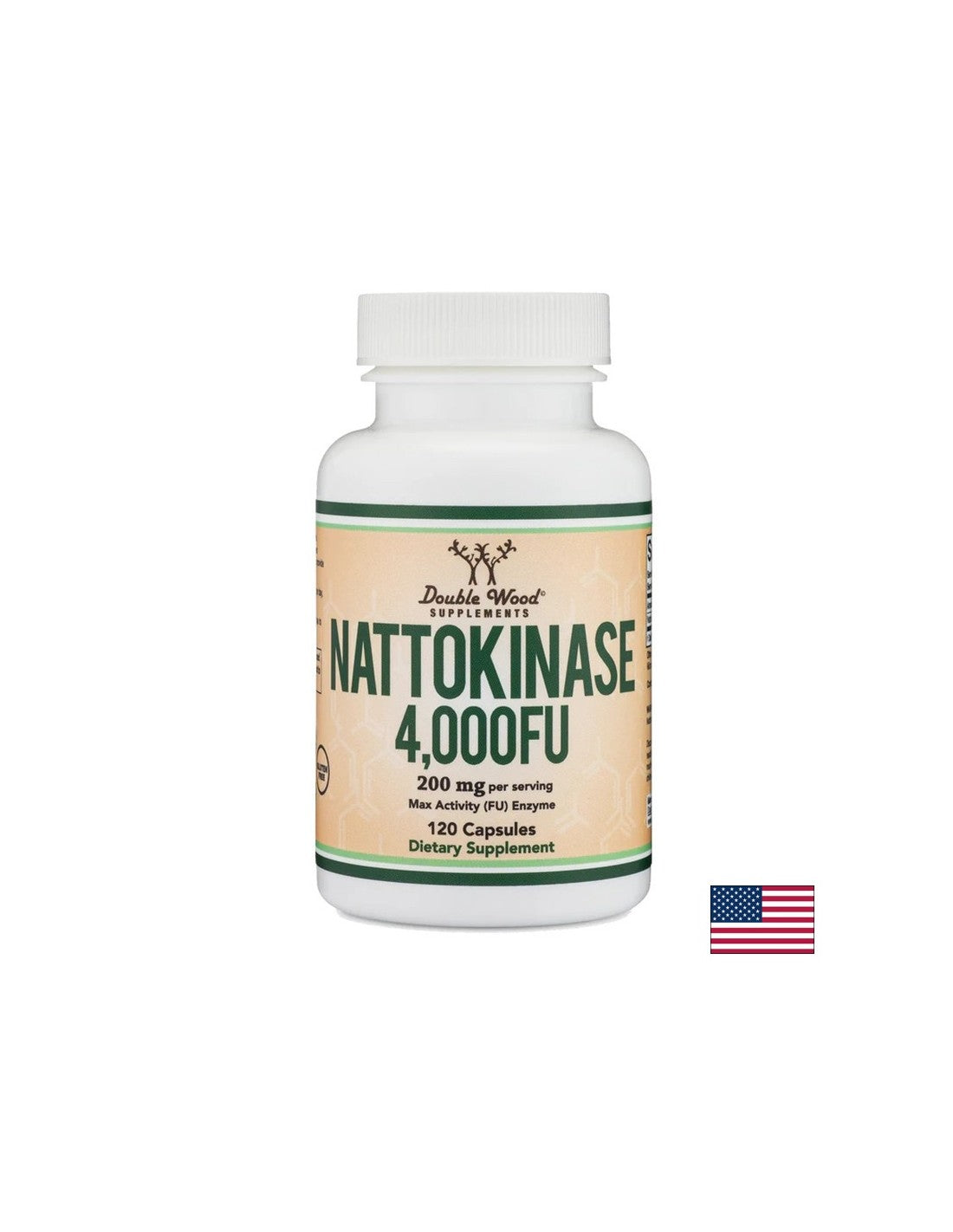Circulation - Nattokinase, 200 mg, 120 capsules Double Wood