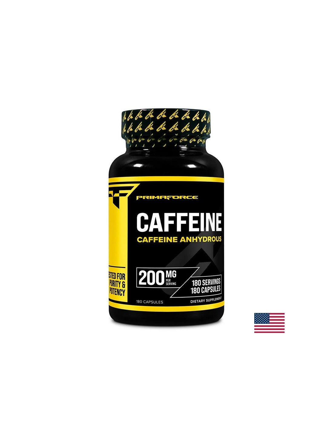 Pérdida de peso saludable - cafeína, 200 mg x 180 cápsulas