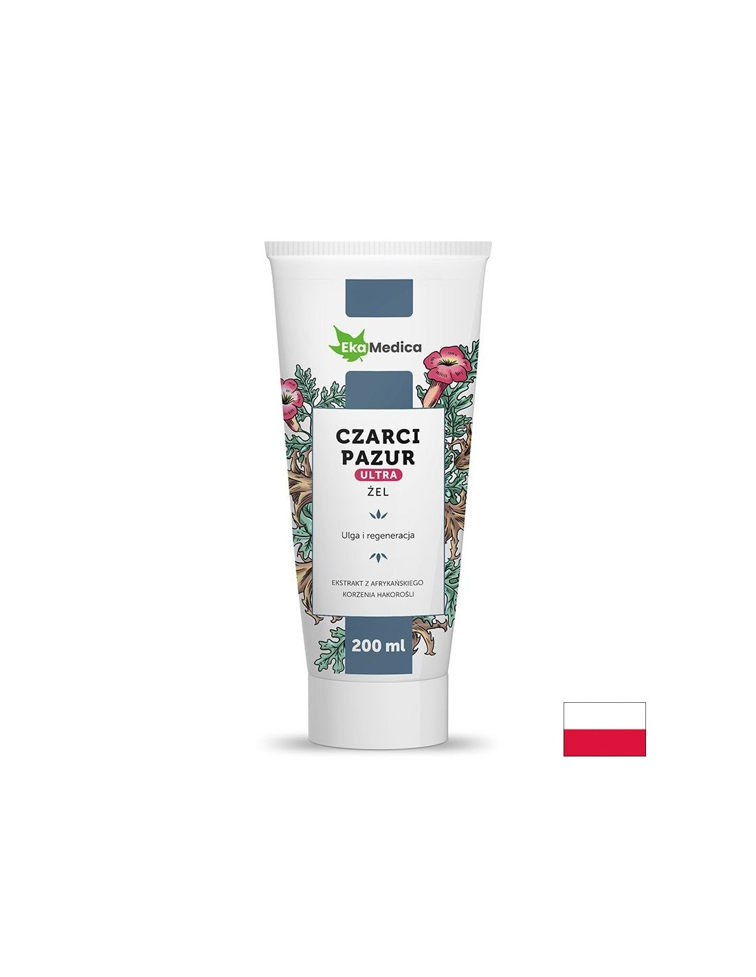 Massage Gel Devil's Nagel, 200 ml Ekamida