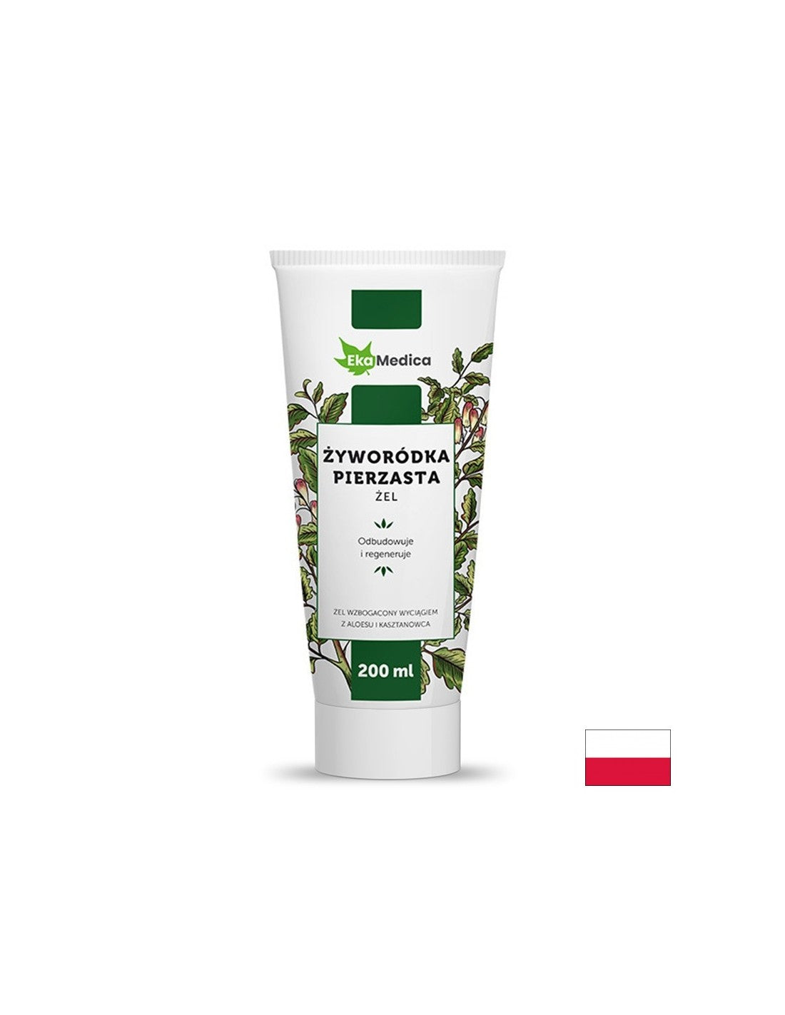 Masážní gel s extraktem Kalanchoe a Aloe Vera, 200 ml