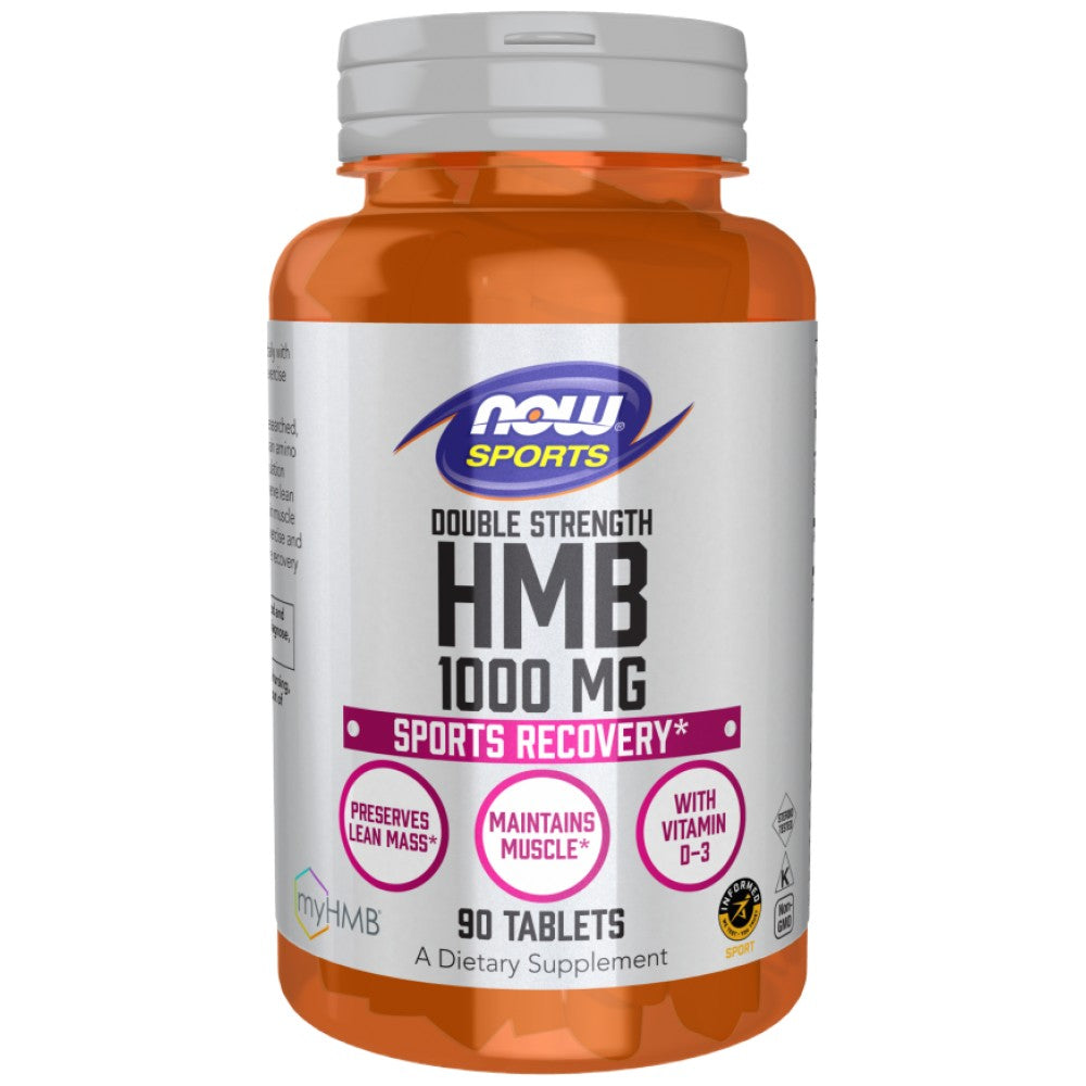 HMB 1000 mg | Dvigubas stiprumas - 90 tablečių