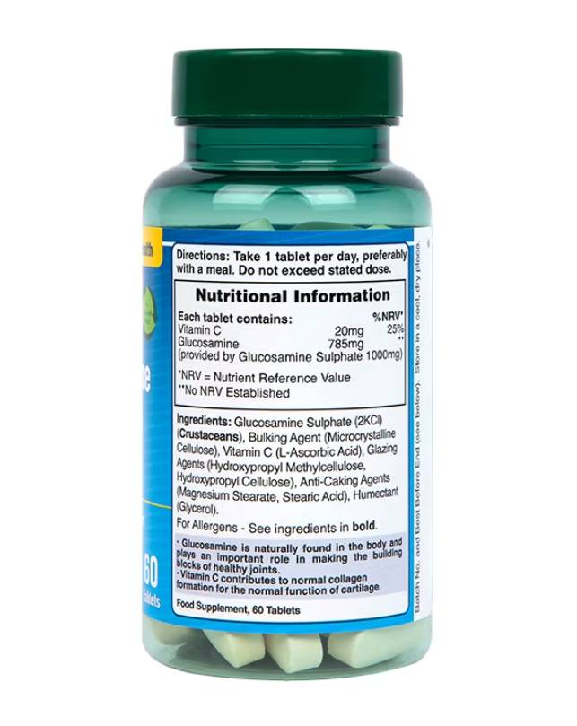 Sulfato de glucosamina 1000 mg - 60 comprimidos