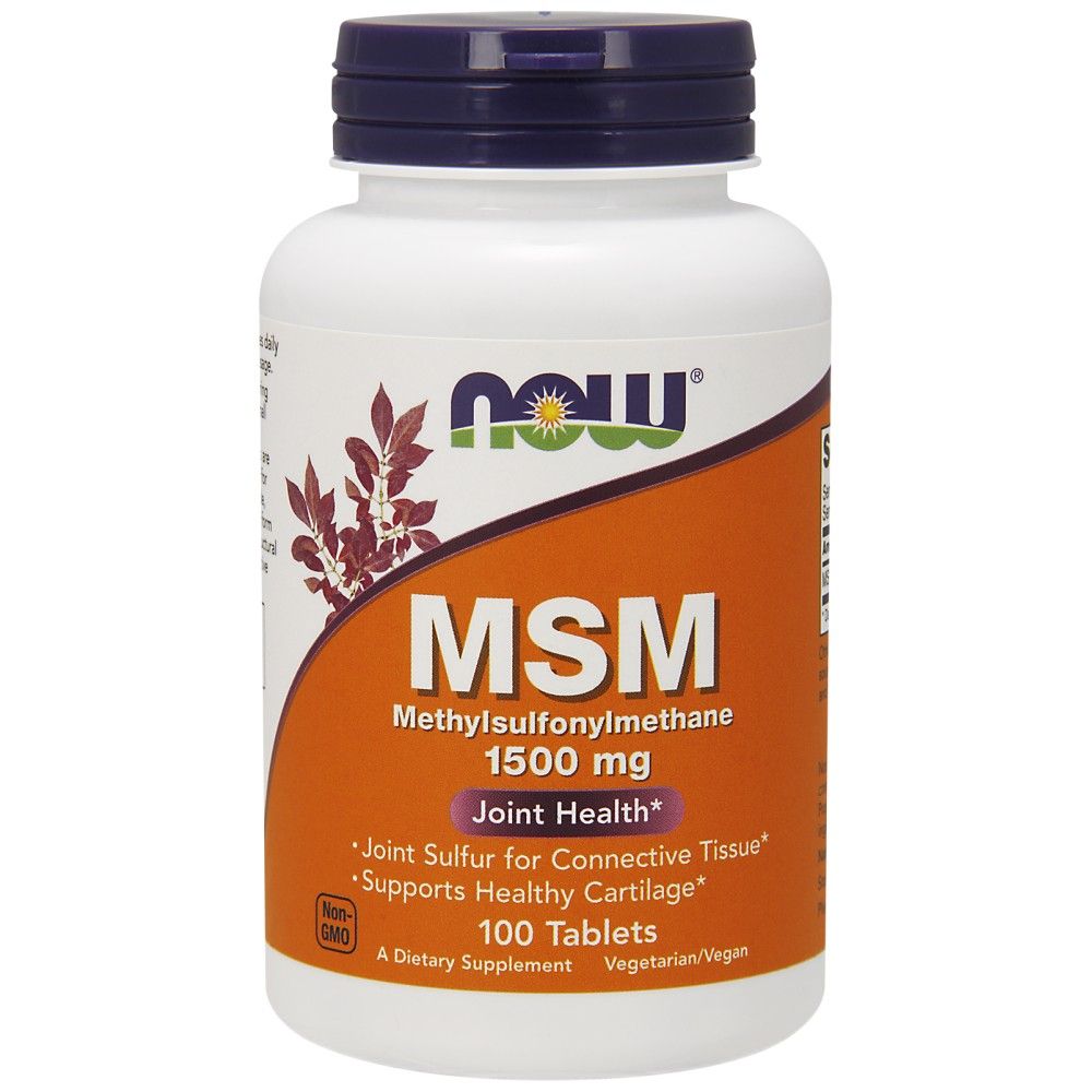 MSM 1500 mg - 100 Tablets