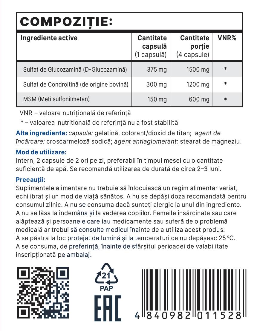 Artrofortas - 120 kapsulių