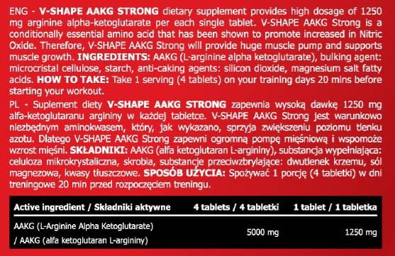 Aakg Strong 1250 mg - 150 tablet