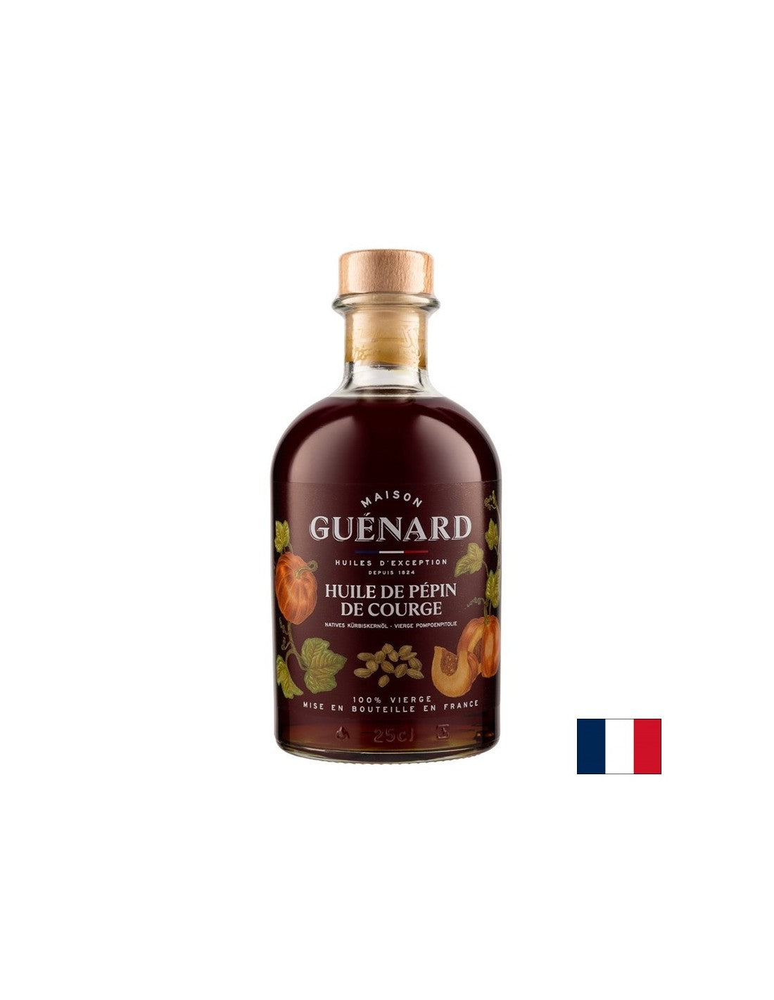 Studený lisovaný dýňový olej, 240 ml