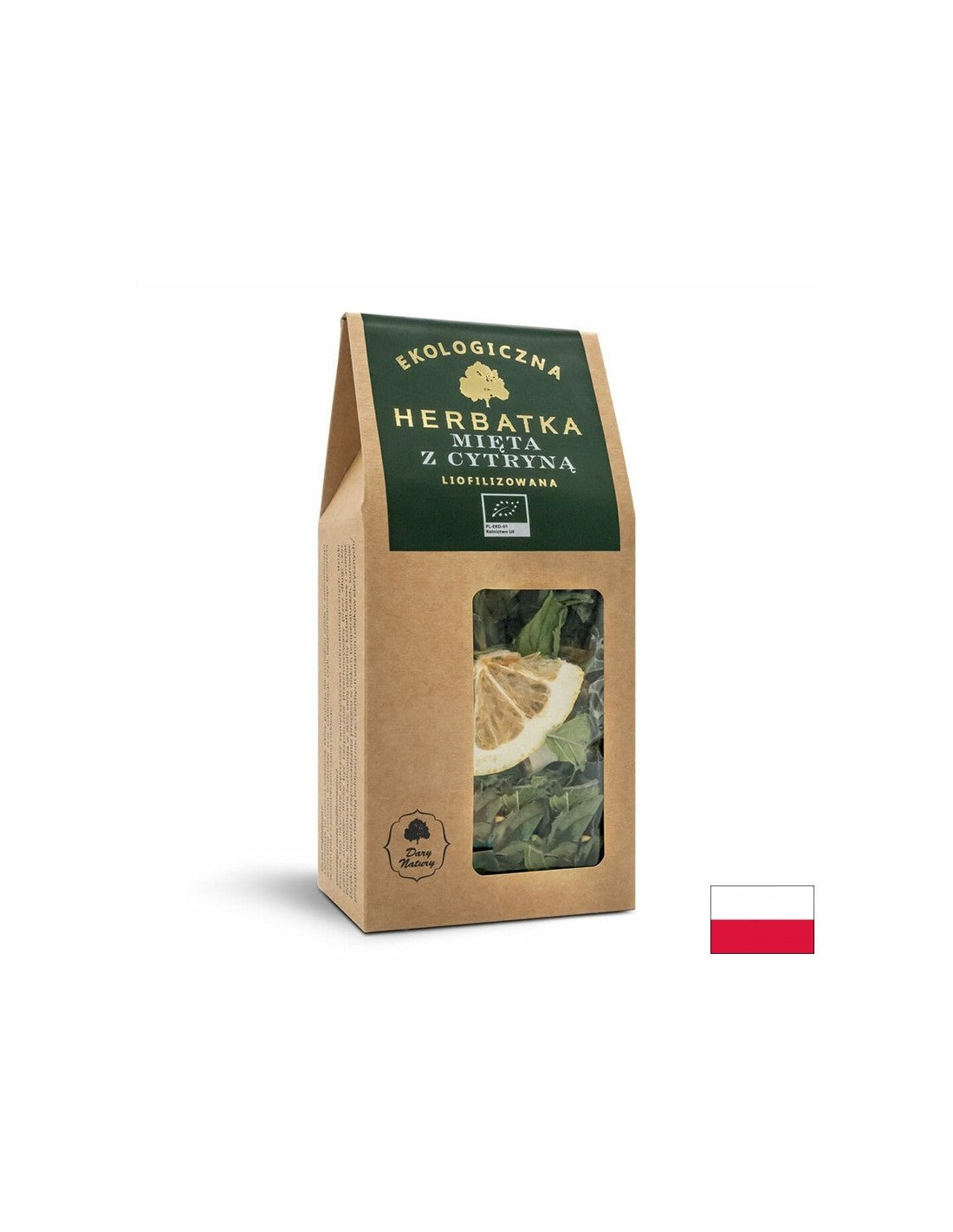 Infusión liofilizada Menta con limón Bio, 25 g <tc>Dary Natury</tc>