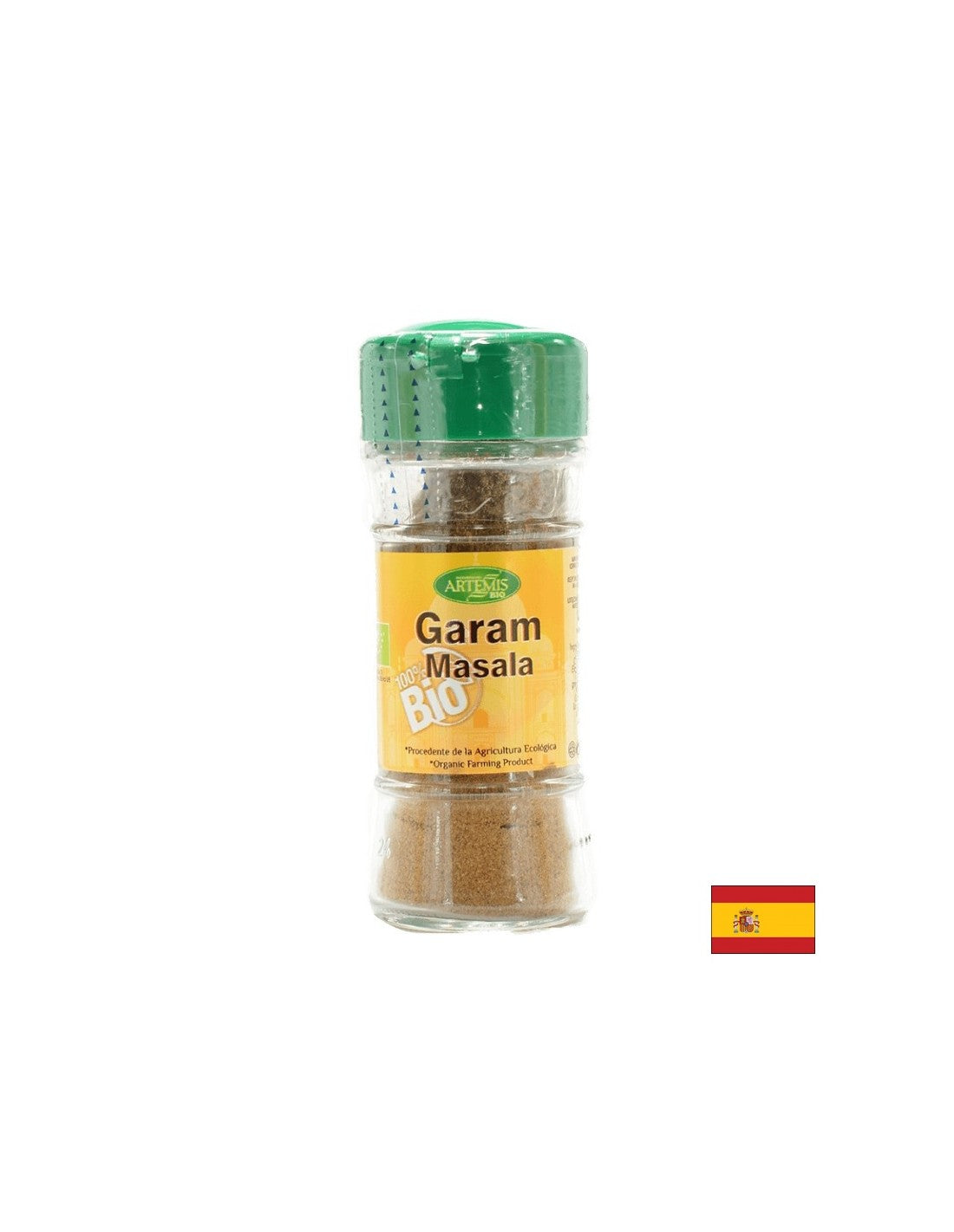 Garam masala bio, 25 g de hierbas del moli en polvo
