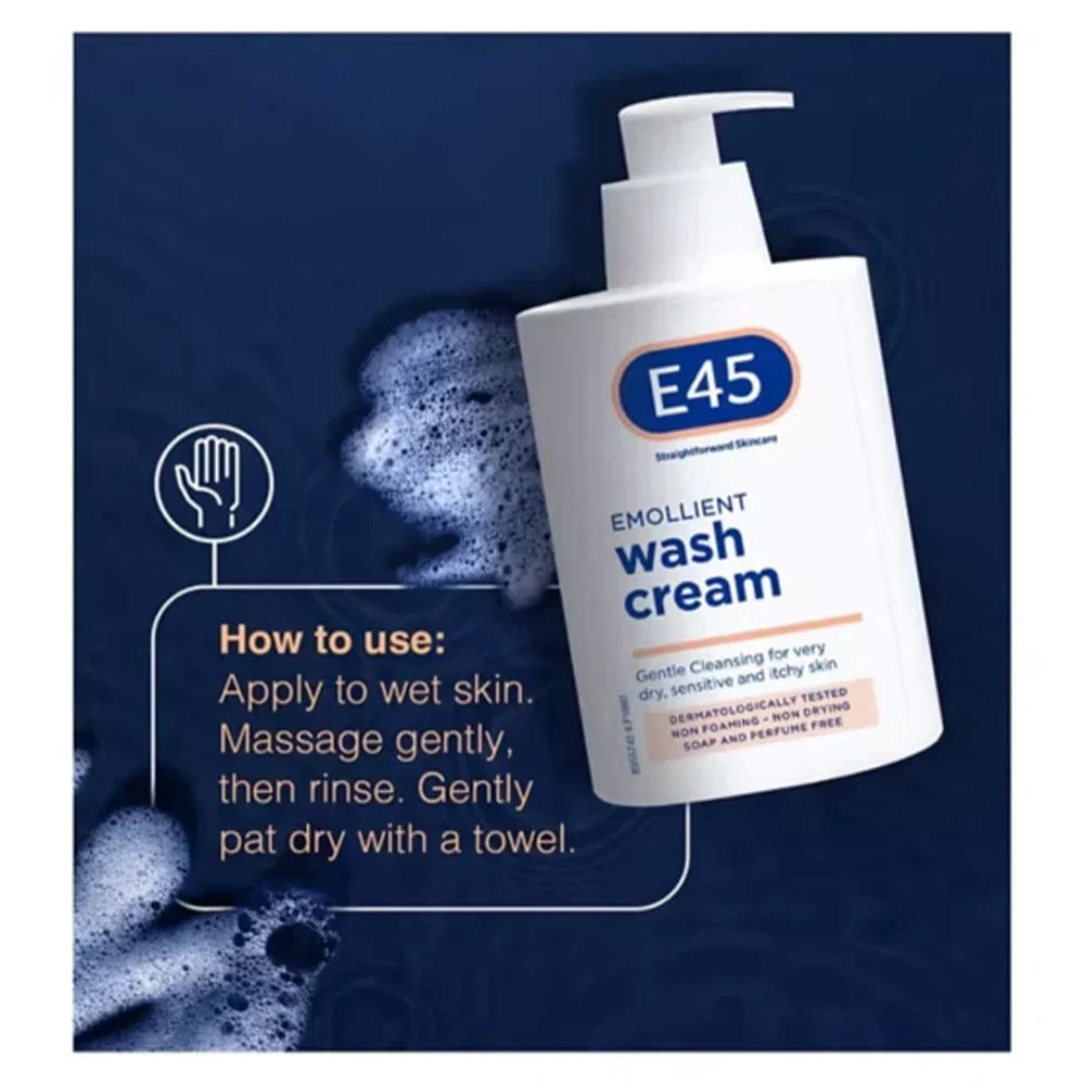 Emollient cleansing cream for dry, sensitive and itchy skin – 250 ml