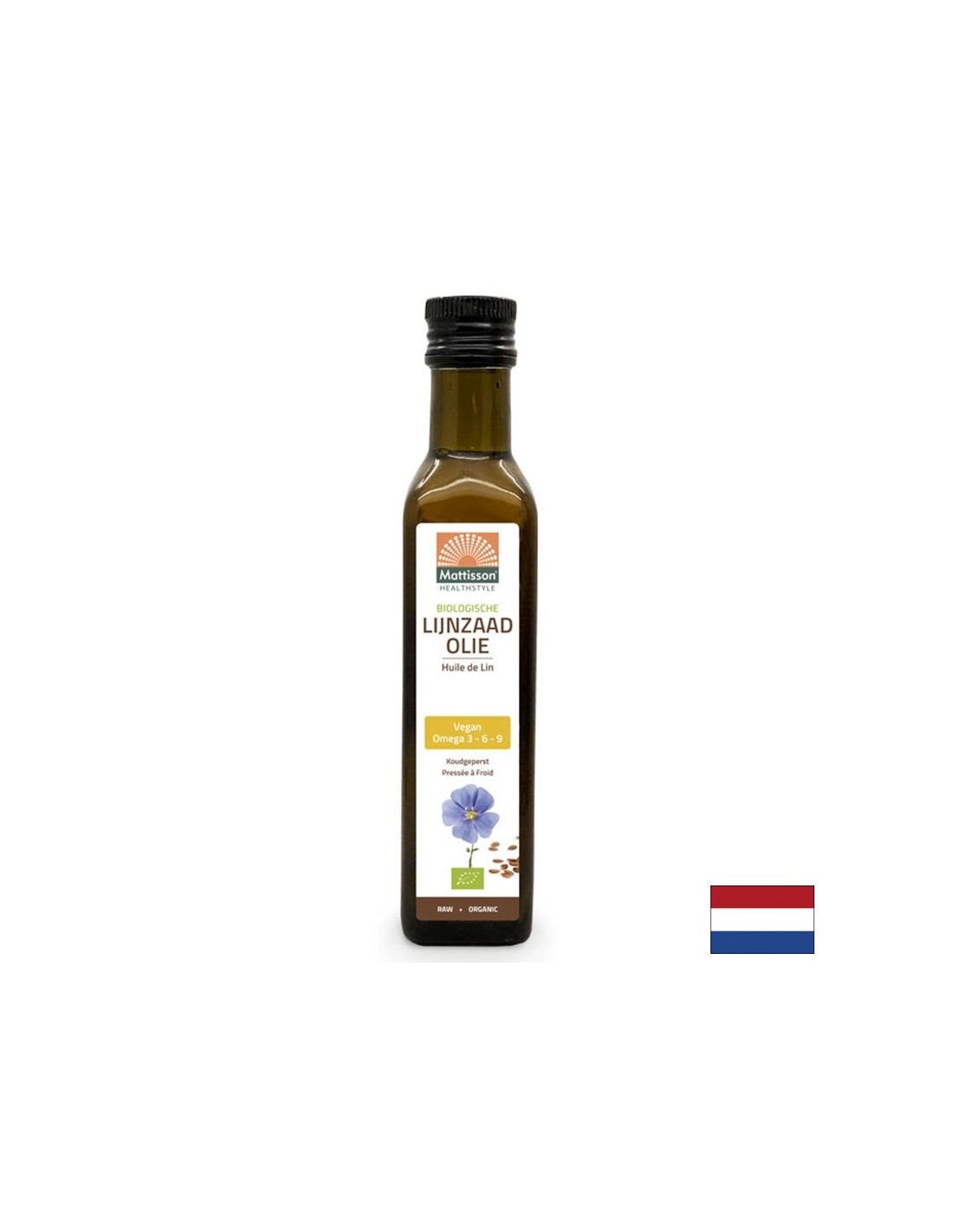 Linseed oil (cold pressed, organic), 250 ml