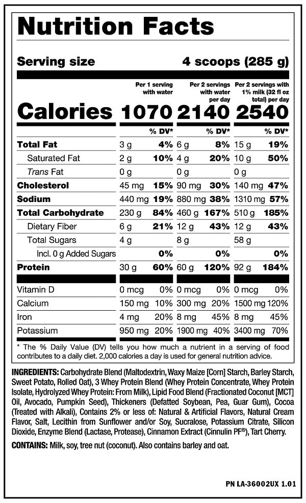 Masės xxxtreme 2500 - 10.00 kg