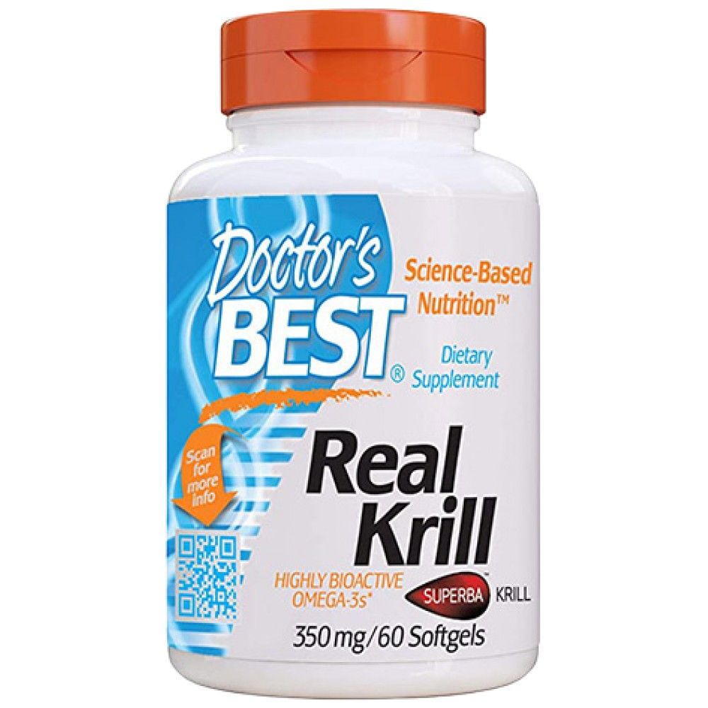 Real Krill 350 mg - 60 Softgels