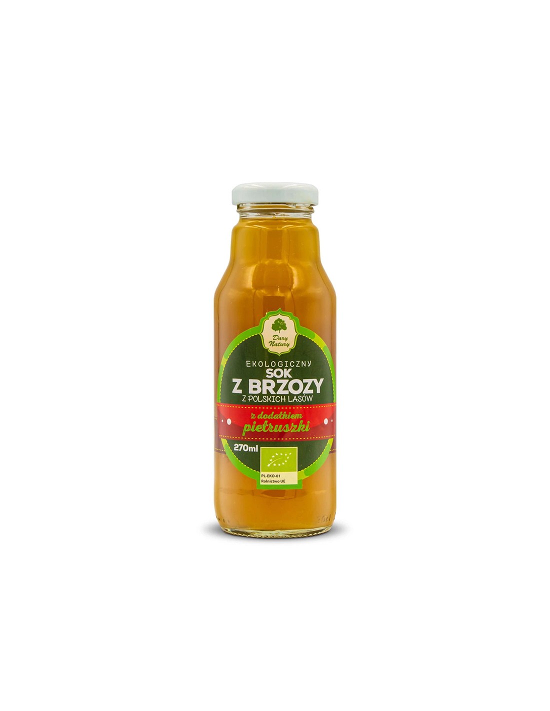 Organická bříza a petrželková šťáva - diuretická a detoxifikátor, 270 ml