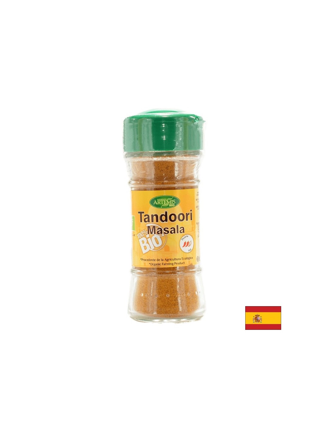 Organic Spices - Indian Mengsel Tanduri Masala (heet), 28 g, poeder