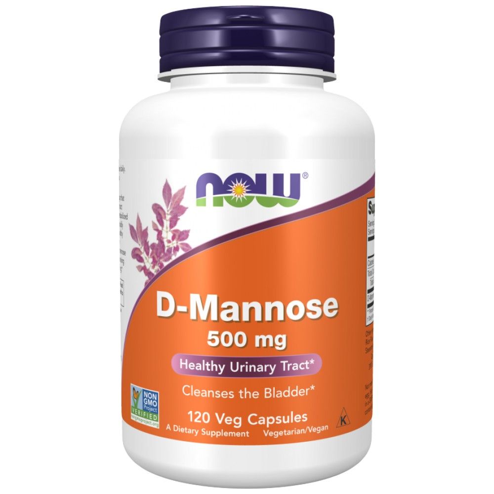 D -Mannose 500 mg - 120 kapsułek