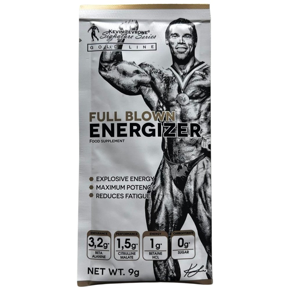 Gold Line / Full Blown Energizer Pre-Workout / Sample 9 grams