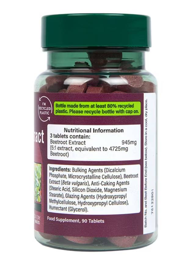 Beetroot Extract 945 mg - 90 Tablets