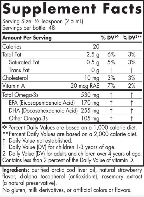 DHA para niños 530 mg - 237 ml