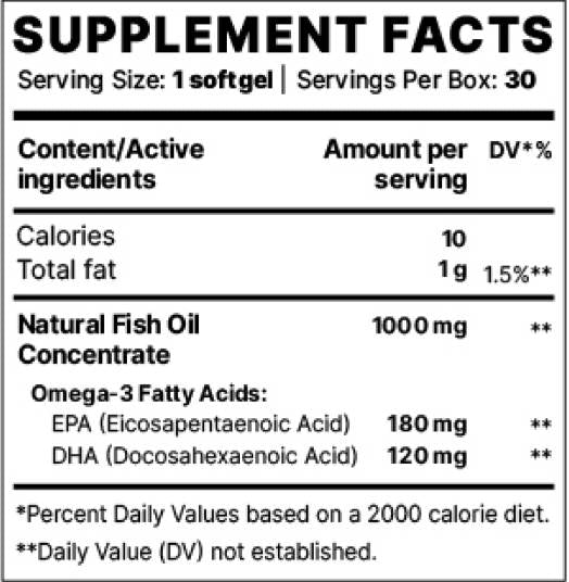 Omega-3 BP Essential - 30 Gel capsules