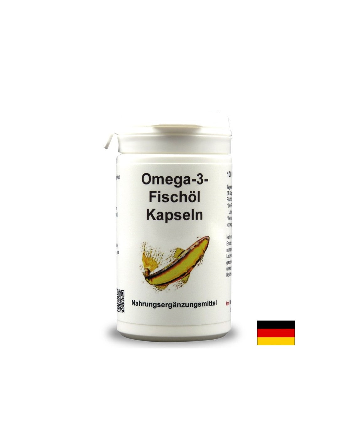 Omega-3 Fësch Ueleg, 100 Kapselen