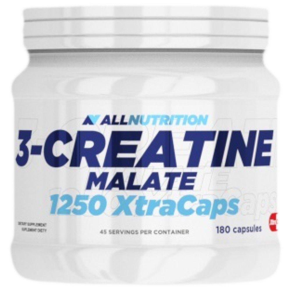 3 -Creatine Malate 1250 Xtracaps - 180 tobolek