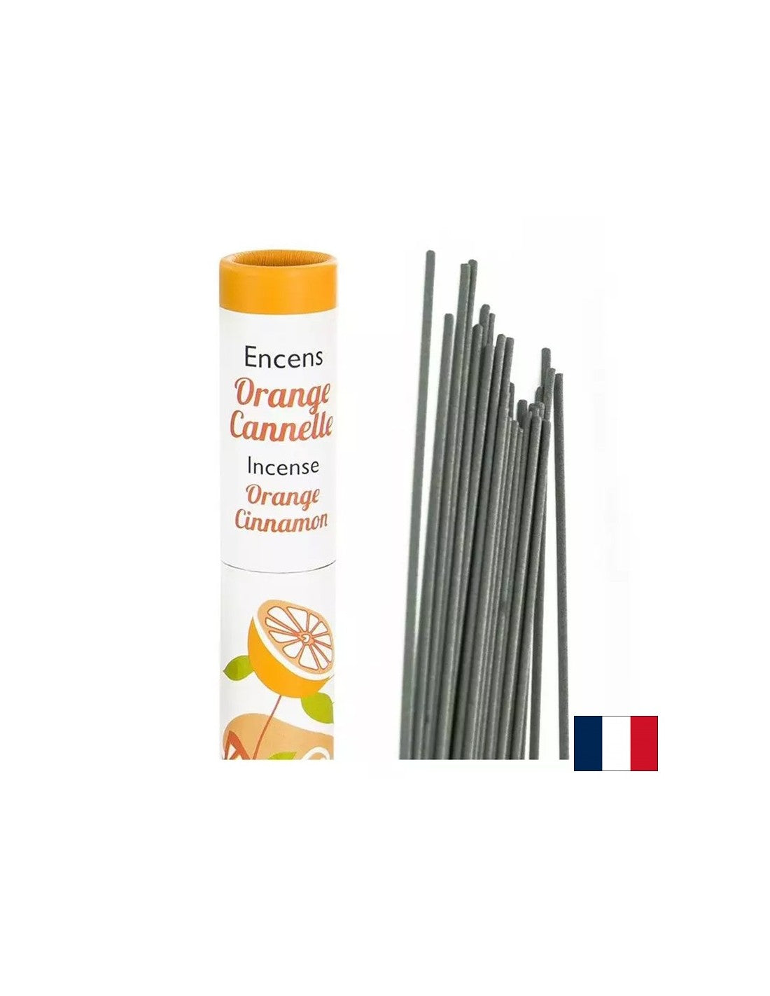 Incense sticks (orange and cinnamon), 30 pieces