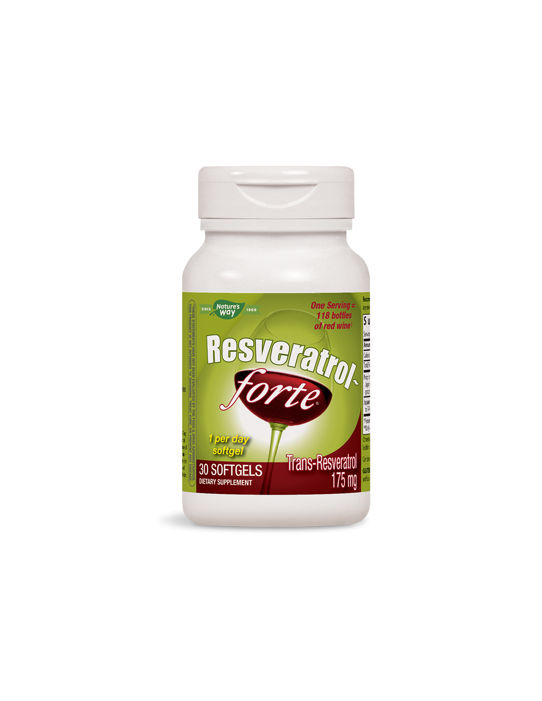 Resveratrol -Forte - pro srdce a krevní cévy - antioxidant, 30 měkkých tobolek
