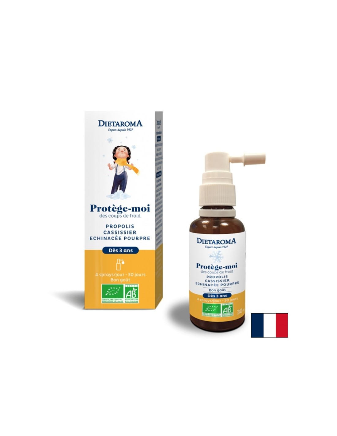Immune spray for children (with echinacea, propolis and blackcurrant), 30 ml oral spray