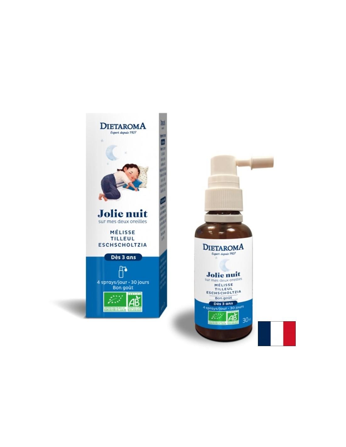 Sueño tranquilo (para niños y adultos), 30 ml de spray oral