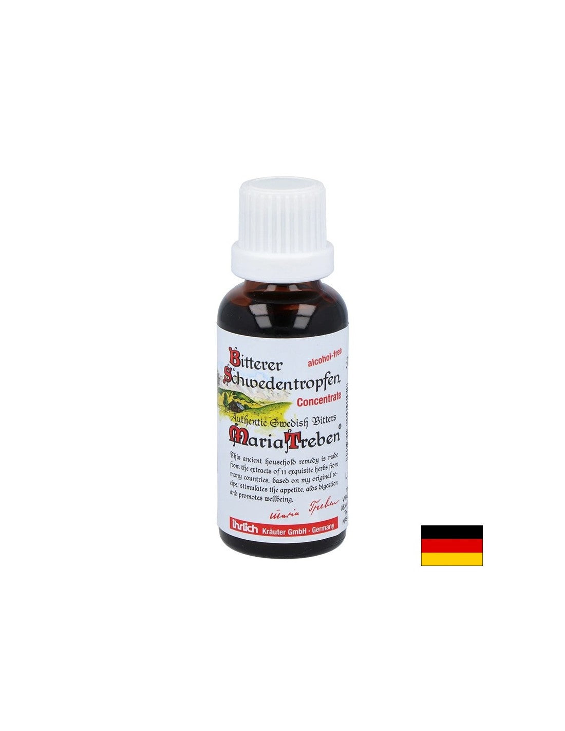 Švédské hořké <tc>Maria Treben</tc>® - Zdraví pro žaludek, játra a žlučník, 30 ml koncentrát (kapky)