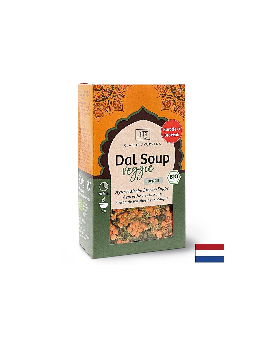 Dal (vegetable soup), Organic, 300 g