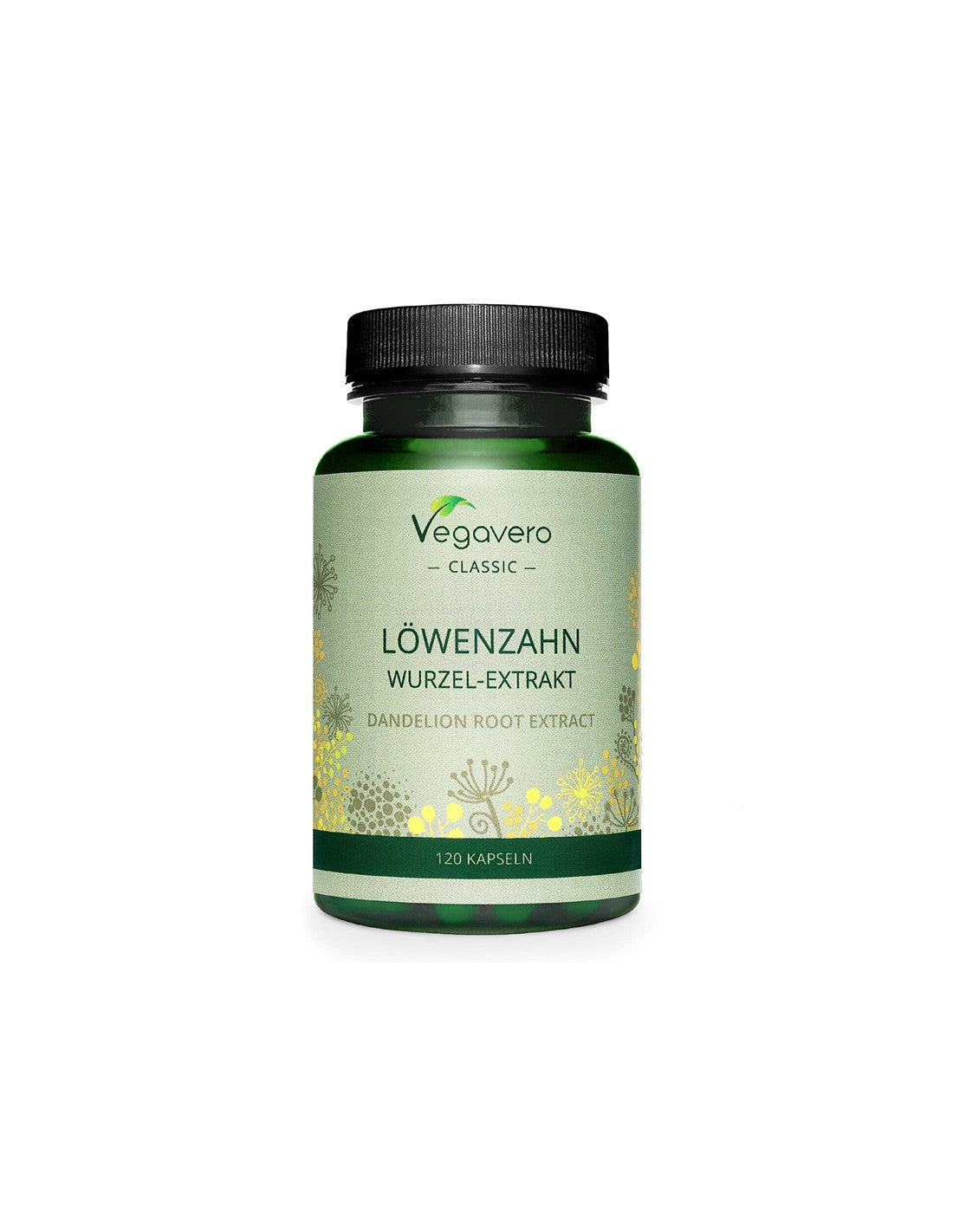 Digestive system - Dandelion (root extract) 300 mg, 120 capsules
