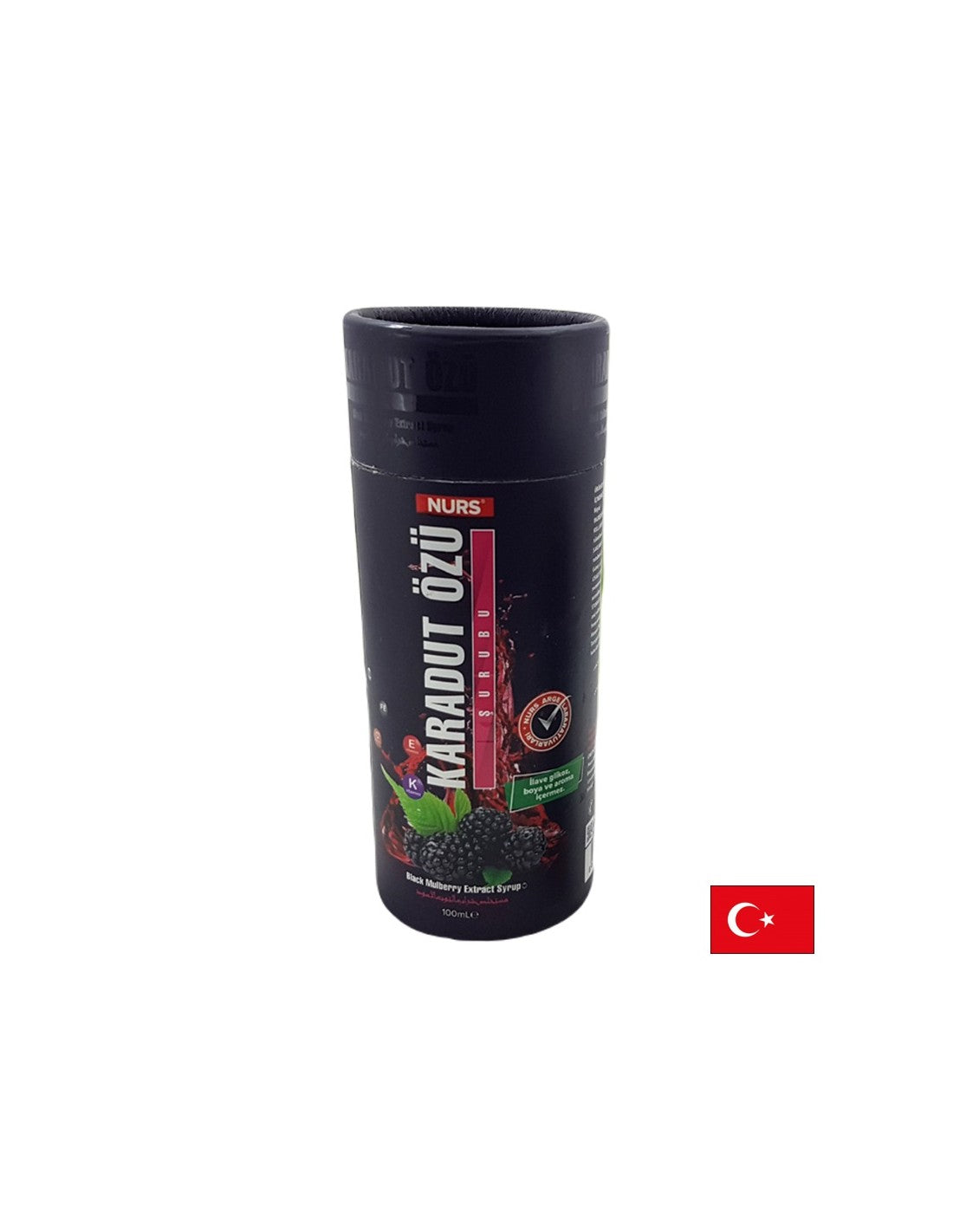Black mulberry syrup – powerful antioxidant, 320 g for 32 days of intake