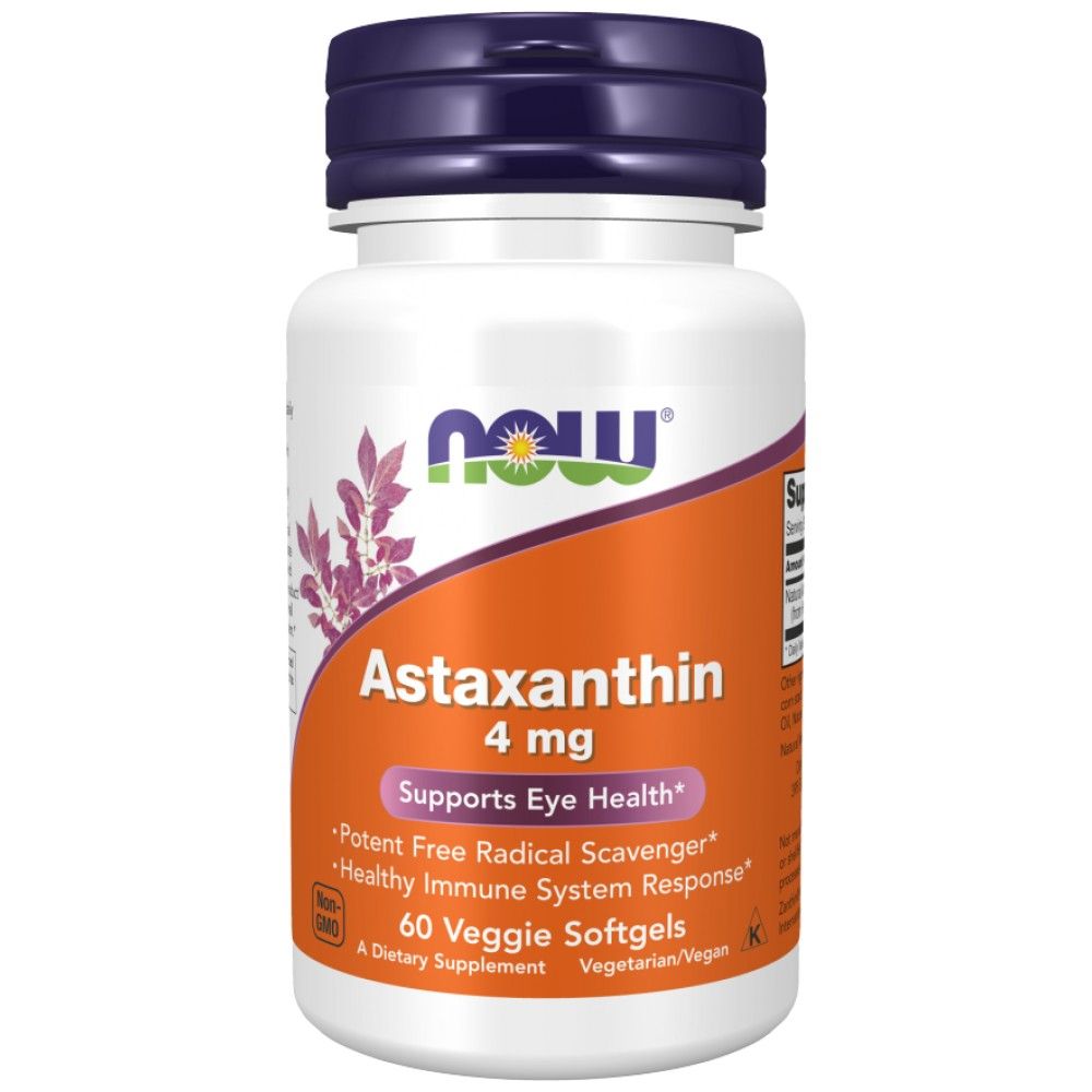 Astaxanthin 4 mg - 60 Gel capsules