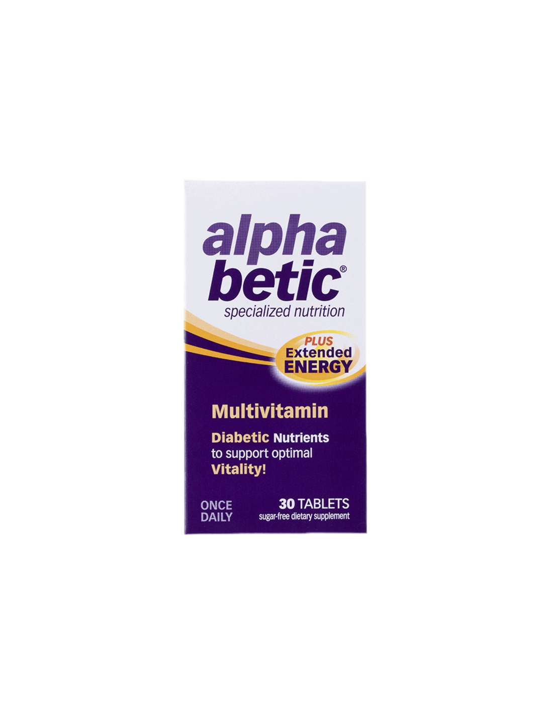 Energie multivitamines voor diabetici - Alpha Betic®, 30 tabletten
