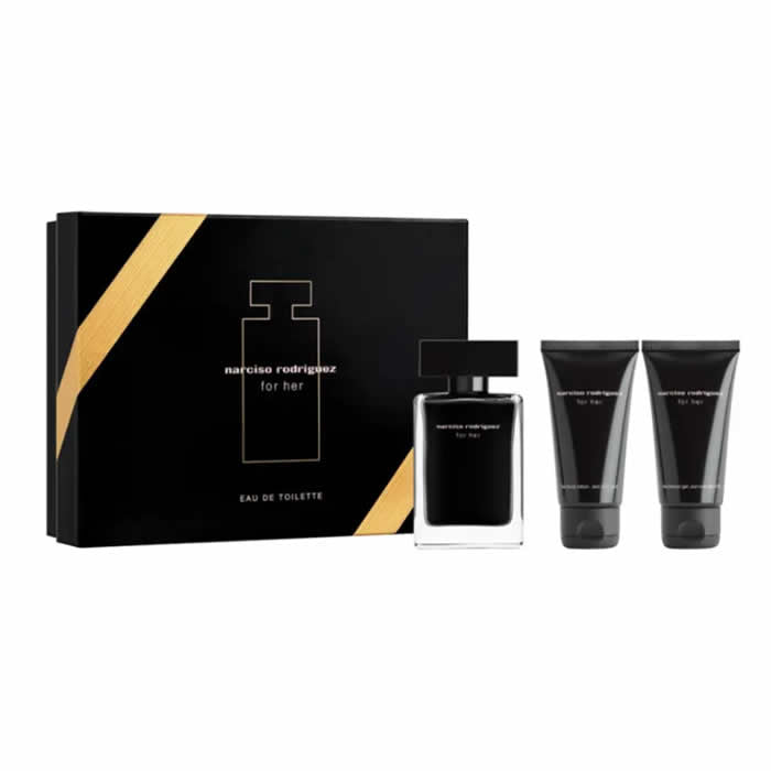 <tc>NARCISO RODRIGUEZ</tc> For Her Toaletní voda ve spreji 50ml Sada 3 kusů
