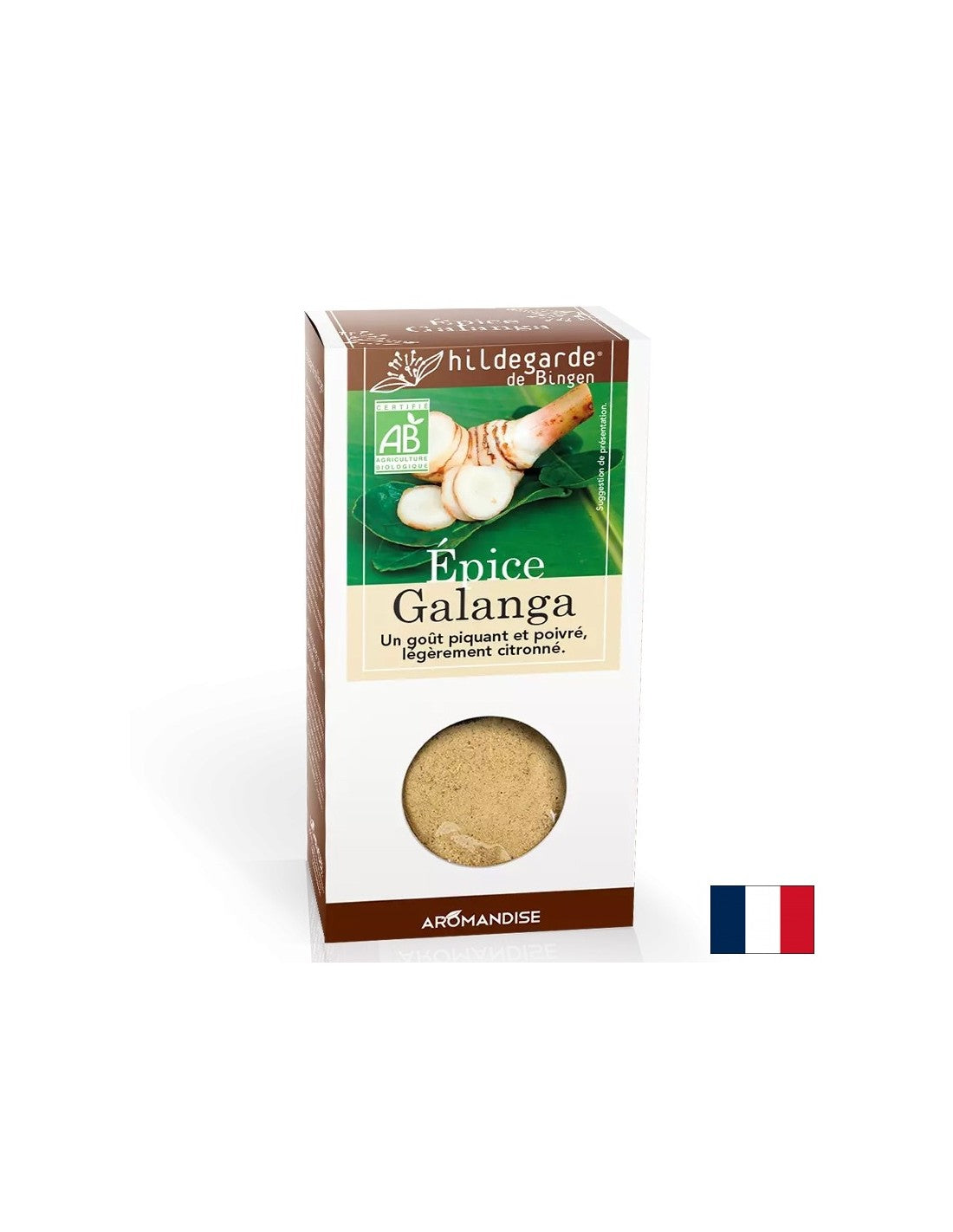 Galangal (root) – Asian spice - For seasoning poultry and seafood dishes, 35 g, powder