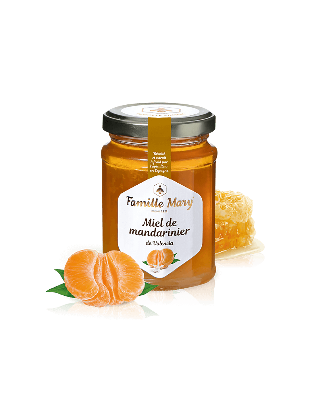 Bee honey from mandarin tree (from Valencia, Spain), 360 g