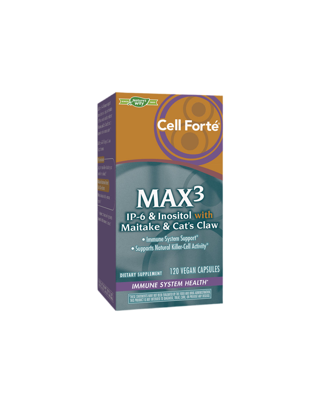 Cell Forté MAX³ (IP-6, Inositol, Maitake and Cat's Claw) Nature's Way - Nutra Best Europe