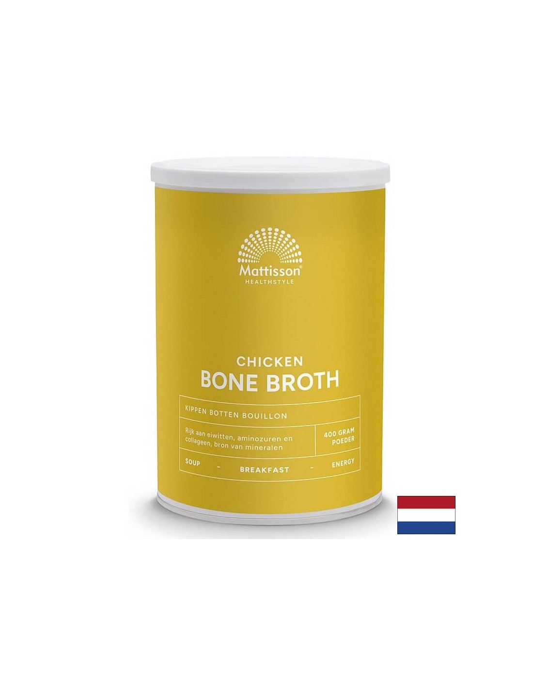 Beautiful skin and healthy joints - Chicken bone broth, 400 g powder