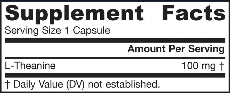 Theanine 100 mg / Suntheanine® - 60 capsules